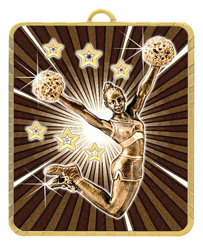 Gold Lynx Medal – Cheerleading