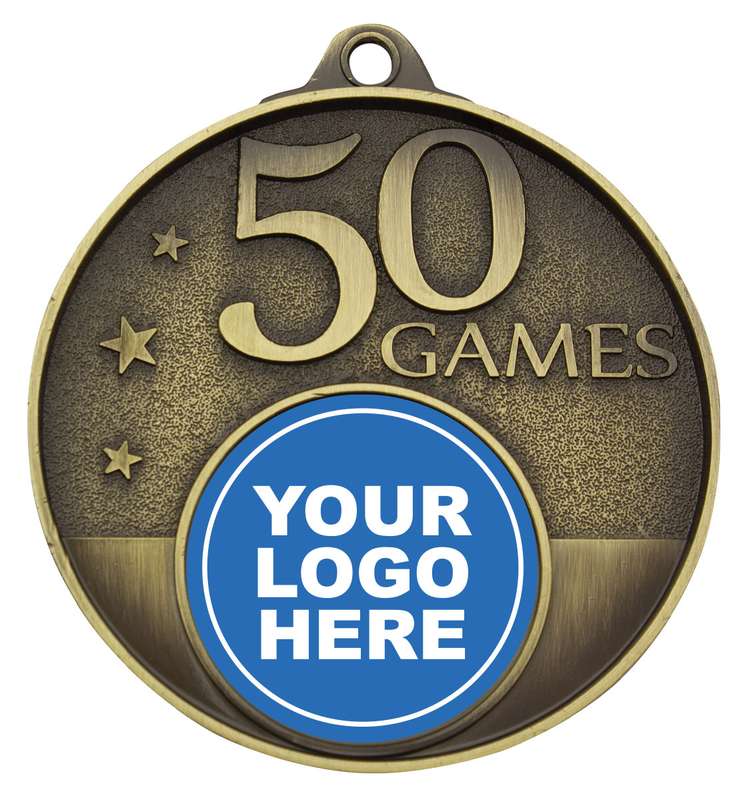 50 Games Milestone Medal