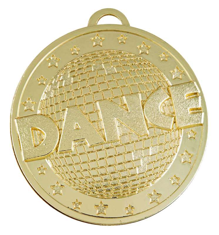 Dance Glitter Shiny Medal
