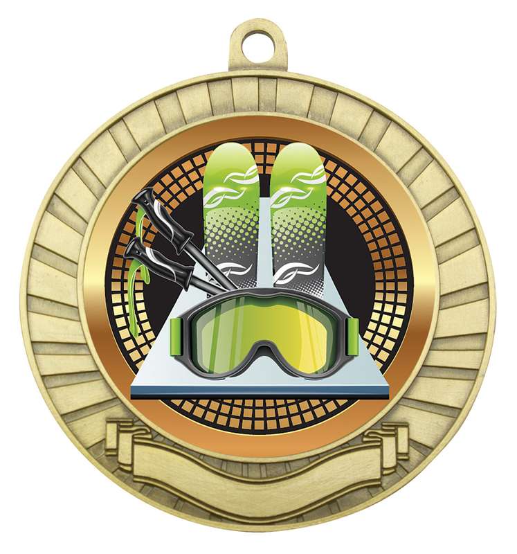 Eco Scroll – Skiing