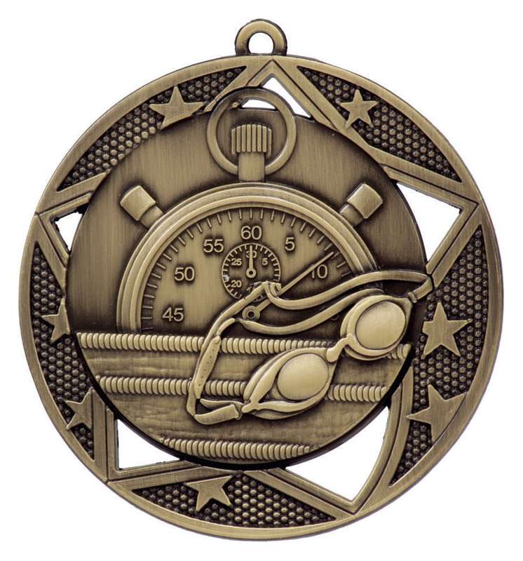 Swimming Galaxy Medal