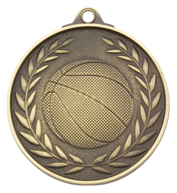 Basketball Antique Gold