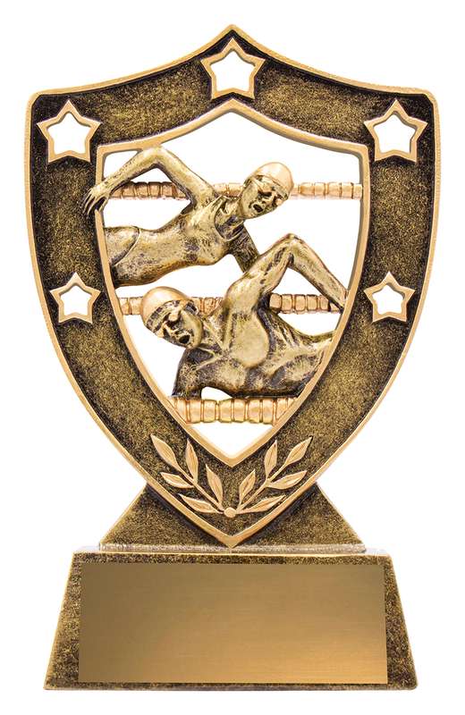Swim Gold Shield
