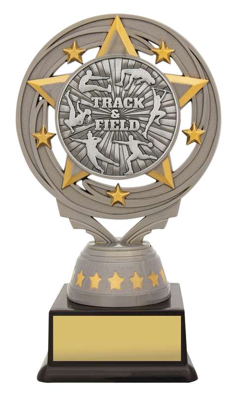 Silver Track & Field Torch