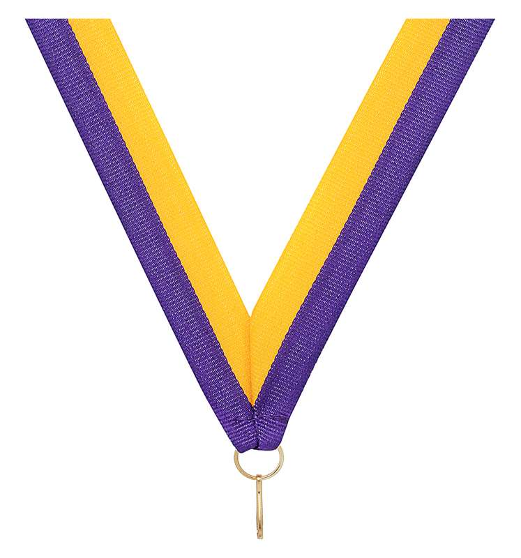 Purple / Gold Ribbon